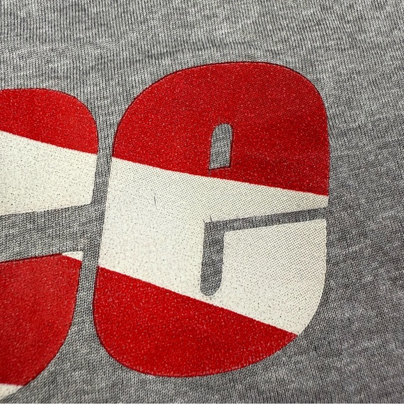 Prince Brand Tennis American Flag Logo Men’s Gray t-shirt size L - Picture 8 of 12